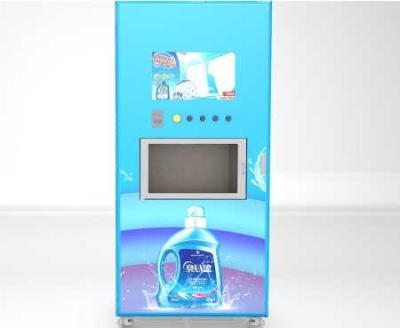 Máy bán hàng tự động nạp chất tẩy rửa dung dịch nước 4G Self Help với dung tích 200L