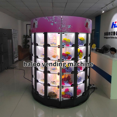 OEM ODM Máy bán hoa 24 giờ làm mát Máy bán hàng tự động cho hoa