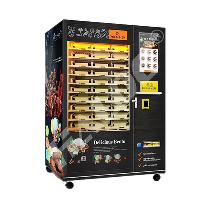 Máy bán bữa ăn nóng 24 giờ với chức năng hâm nóng nhanh bằng lò vi sóng