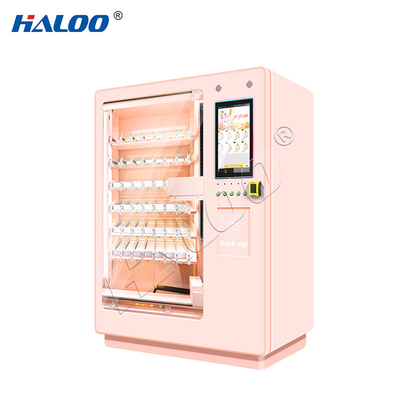 Máy bán hàng tự động Haloo Nhà sản xuất Máy bán hàng tự động 21,5 inch Quảng cáo màn hình cảm ứng thông minh Máy bán nước hoa