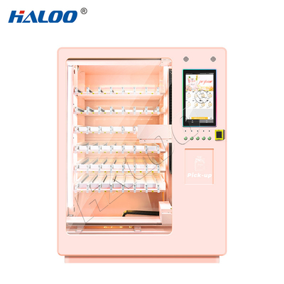 Máy bán hàng tự động Haloo Nhà sản xuất Máy bán hàng tự động 21,5 inch Quảng cáo màn hình cảm ứng thông minh Máy bán nước hoa