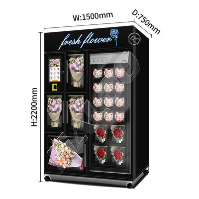 Máy bán hàng tự động Haloo Supplie R20 Locker Touch Screen Flower Vending Machine