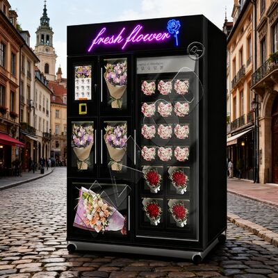 Máy bán hàng tự động Haloo Supplie R20 Locker Touch Screen Flower Vending Machine