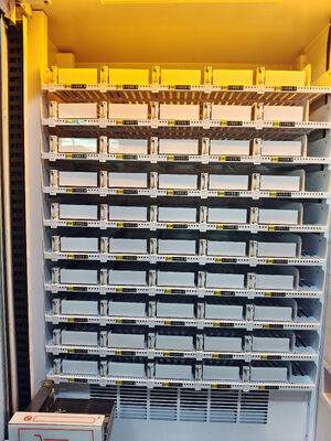 Máy bán đồ ăn nóng Haloo tự phục vụ Bento ăn trưa với chức năng sưởi ấm Máy bán đồ ăn có dung lượng lớn