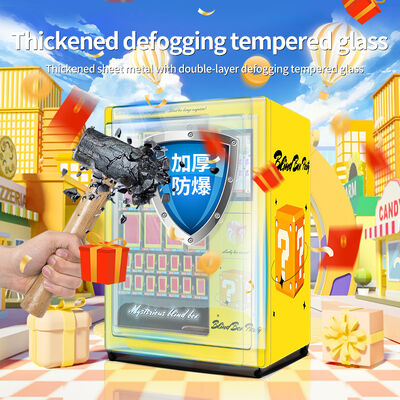 Máy bán hàng hộp mù màn hình cảm ứng 21,5 inch Haloo nền tảng giao hàng XY với cửa sổ hiển thị cực lớn