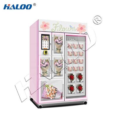 Máy bán hàng tự động Haloo Supplie R20 Locker Touch Screen Flower Vending Machine