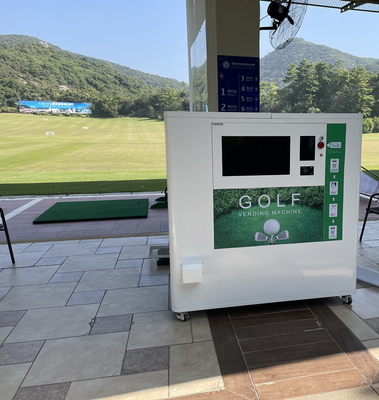 Sân tập Golf Máy phân phối Bóng Golf Thương mại Thiết bị Máy bán hàng Tự động Bóng Golf
