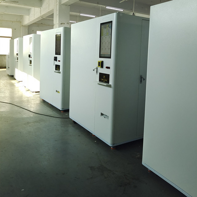 -18 ℃ Máy bán hàng tự động thực phẩm đông lạnh Máy bán hàng tự động cho bữa ăn đông lạnh với hệ thống sưởi bằng lò vi sóng