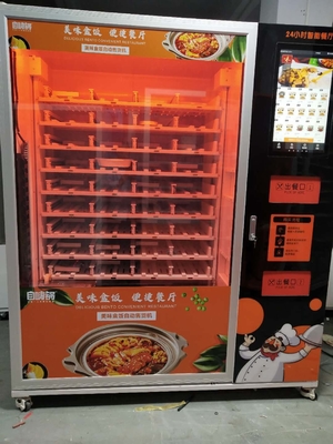 Máy bán thức ăn nhanh tự động 3800W với lò vi sóng đơn