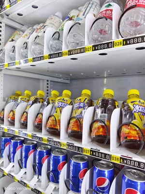 Máy bán hàng tự động kết hợp 24 giờ cho đồ uống và đồ ăn nhẹ Được chứng nhận CE