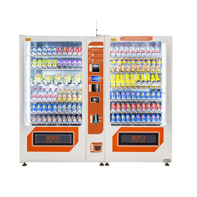 Máy bán hàng tự động kết hợp 24 giờ cho đồ uống và đồ ăn nhẹ Được chứng nhận CE