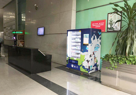Máy bán hàng tự động trái cây tươi OEM với mạng 4G Locker