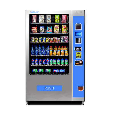 Bàn phím cảm ứng Máy bán hàng tự động làm mát Máy bán hàng tự động cho thực phẩm và đồ uống
