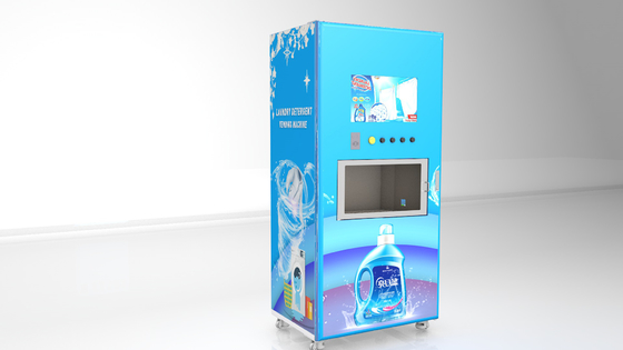 Thiết kế ODM Máy phân phối chất tẩy giặt dạng lỏng Máy bán hàng tự động với màn hình cảm ứng
