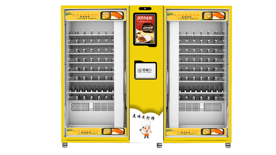Các bữa ăn sẵn có trong khuôn viên trường Đại học Máy bán hàng tự động Máy bán thức ăn lành mạnh