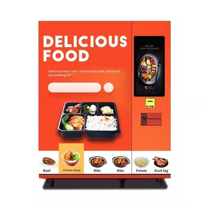 Máy bán hàng tự động Pizza tự động với chứng nhận CE sưởi ấm 3000W
