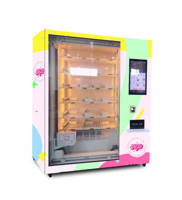 Máy bán bánh donuts tự động với máy bán hàng tự động đầu đọc thẻ US