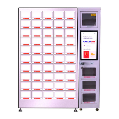 Máy bán hàng tự động có tủ khóa tự động với 50 tủ khóa Máy bán hàng lưu niệm Máy bán hàng tự động quà tặng