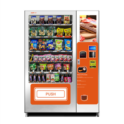 Máy bán đồ ăn nhẹ Máy bán hàng tự động Chips Máy bán hàng tự động cho thực phẩm