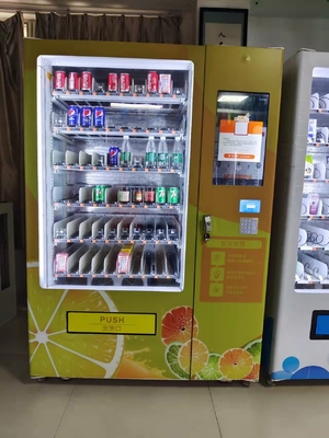 Đồ uống giải nhiệt và đồ ăn nhẹ Máy bán hàng tự động thông minh, Máy bán hàng tự động băng tải