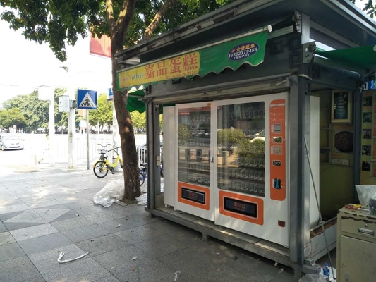 Kết hợp máy bán hàng tự động chợ nhỏ trực tuyến với màn hình 5 inch ODM